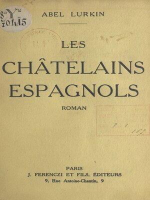 cover image of Les châtelains espagnols